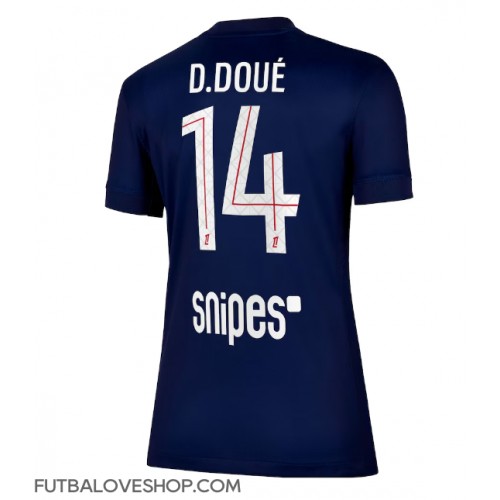 Dres Paris Saint-Germain Desire Doue #14 Domáci pre Ženy 2025-26 Krátky Rukáv